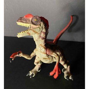 Jurassic Park III Re-Ak A-Tak Alpha Velociraptor Dinosaur Hasbro 2000 (Untested)